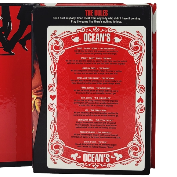 Oceans Ocean's Eleven / Ocean's Twelve / Ocean's Thirteen Box Set DVD Collection - Picture 7 of 7